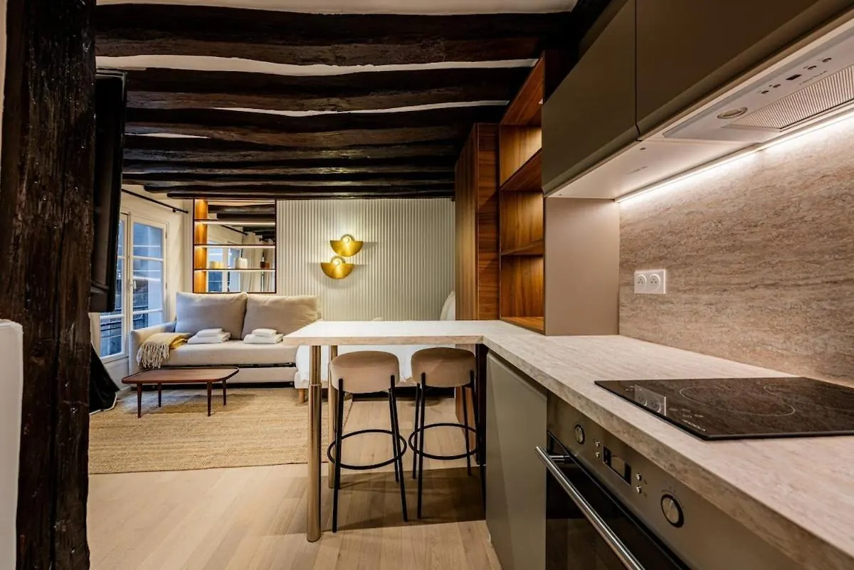 Apartment Studio 2Pers # Ile St Louis # Bord De Seine Paris