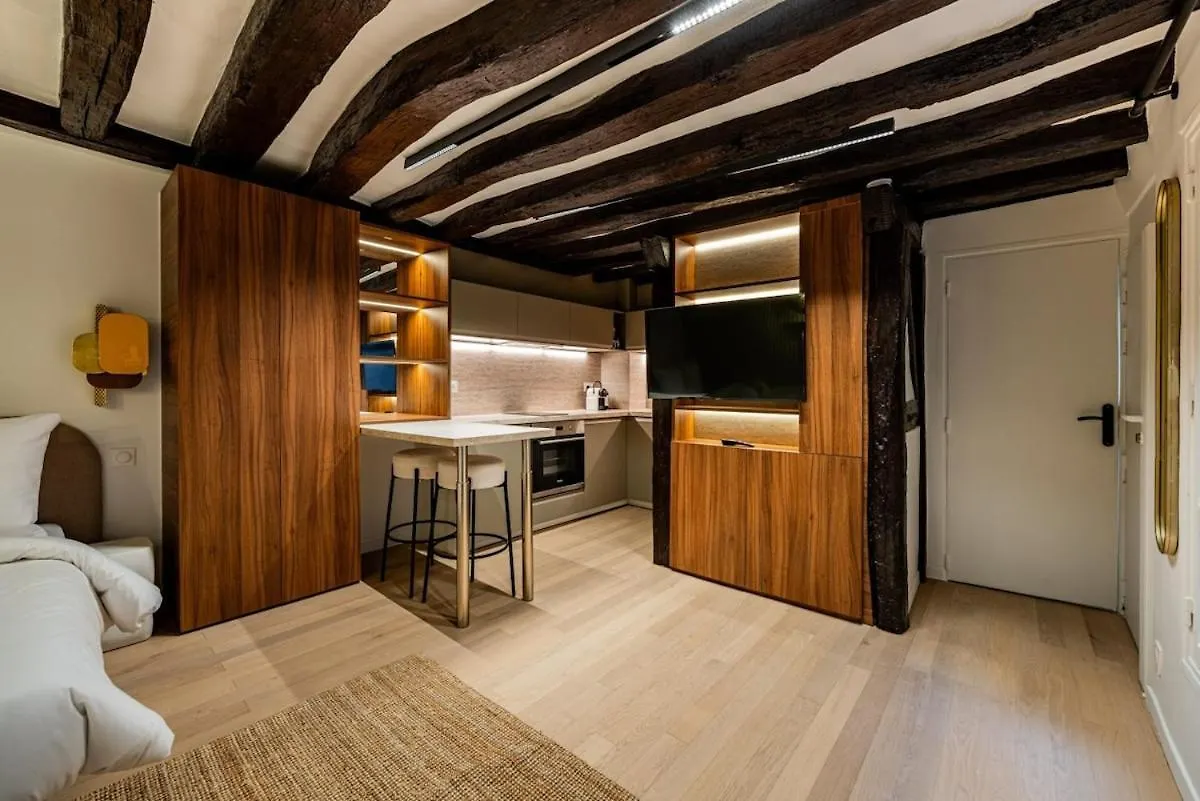Studio 2Pers # Ile St Louis # Bord De Seine Paris Apartment